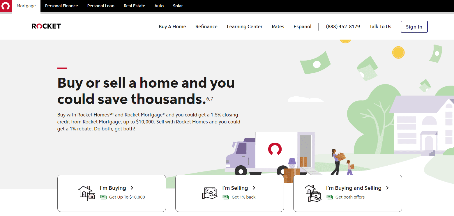 Rocket Mortgage Home Loan Calculator